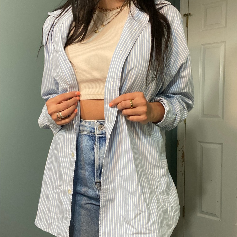 Striped Button Down - Picture 6 of 7